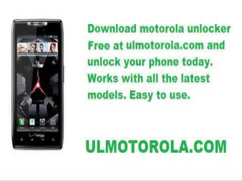 Motorola I856 Unlock Code Free